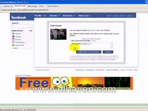 Facebook Friend Adder - Blaster Pro 9.0.0 (Cracked)