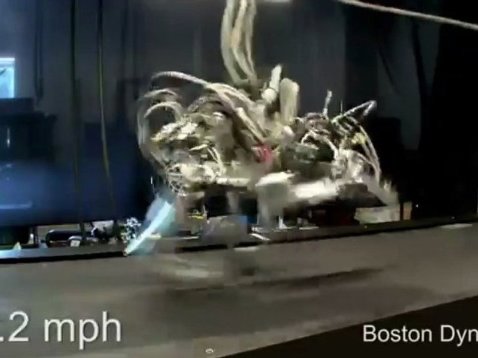 Cheetah, le robot qui court plus vite qu'Usain Bolt