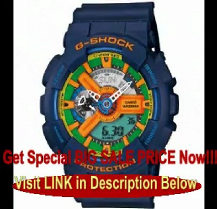 BEST PRICE Casio G-Shock Ga-110Fc-2Aer Blue Montre Armbanduhr Watch Limited Edition