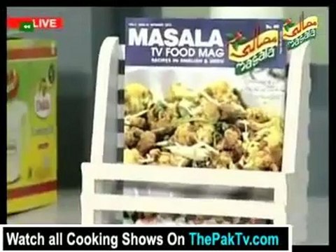 Masala Mornings with Shireen Anwar - 7th Sep 2012 Part 3