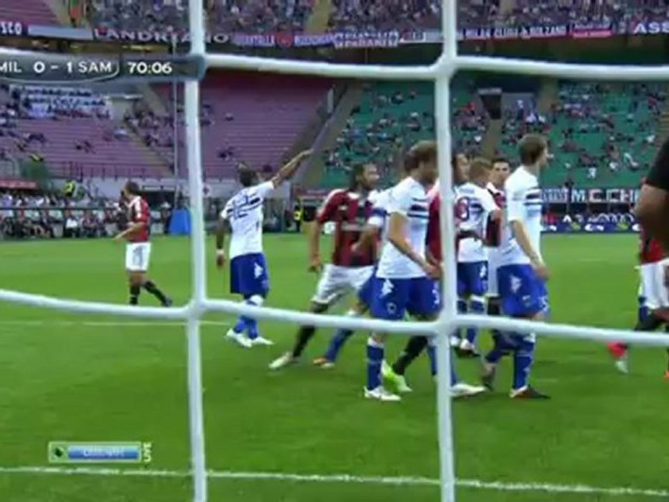 12 SA01 AC MILAN SAMPDORIA (2ème Période )