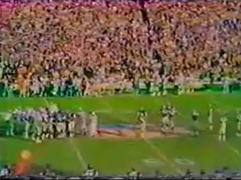 Super Bowl 11 Jack Tatum Hit