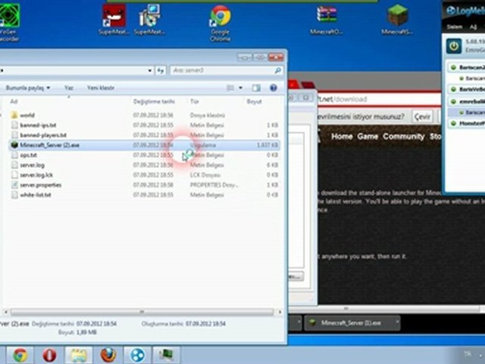 minecraft server kurma