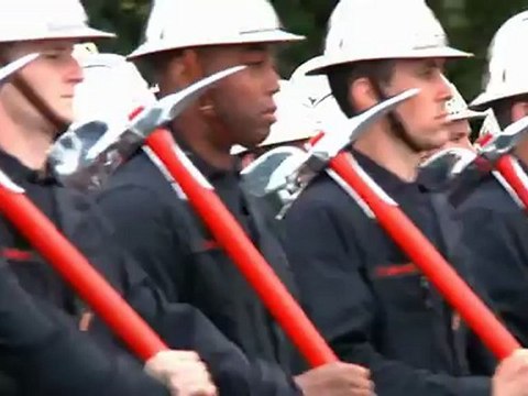 14-Juillet : derniers préparatifs avec les sapeurs pompiers
