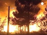 Los incendios forestales no cesan en Portugal