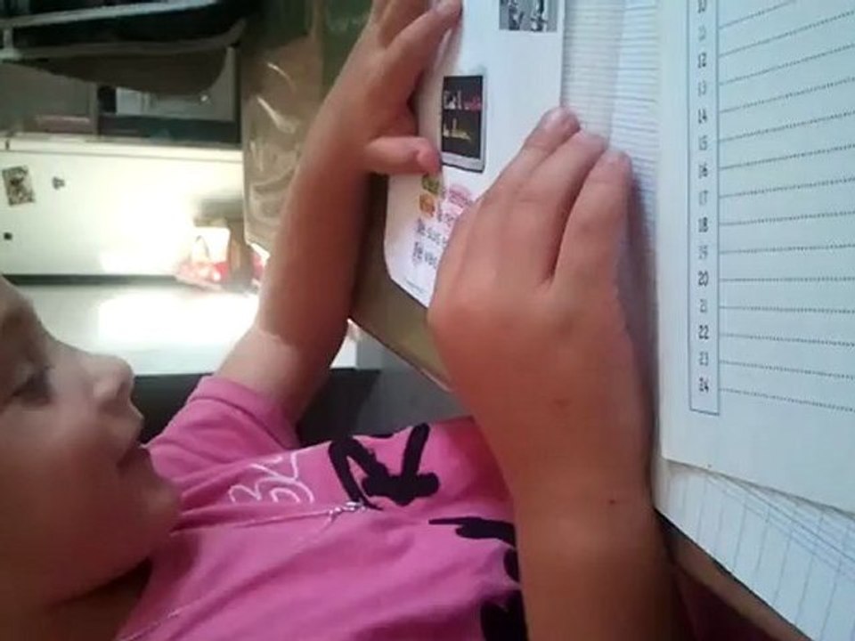 Lukas apprend à lire