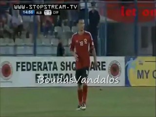 Αλβανία-Κυπρος 1-1 αναποδο ψαληδι 07-09-2012