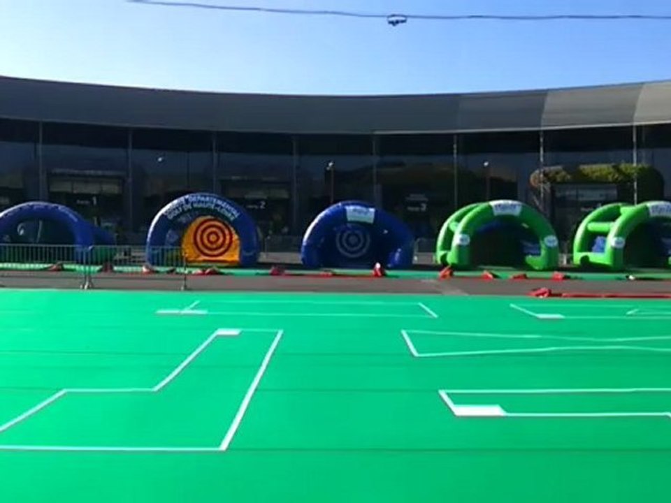 Gonflage 5 practices gonflables de golf