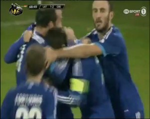 Λετονία - Ελλάδα 1-2 (Προκριματικά Μουντιάλ 2014) 07/09/2012