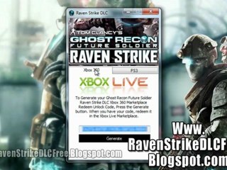 Get Free Ghost Recon Future Soldier Raven Strike DLC Code - Tutorial