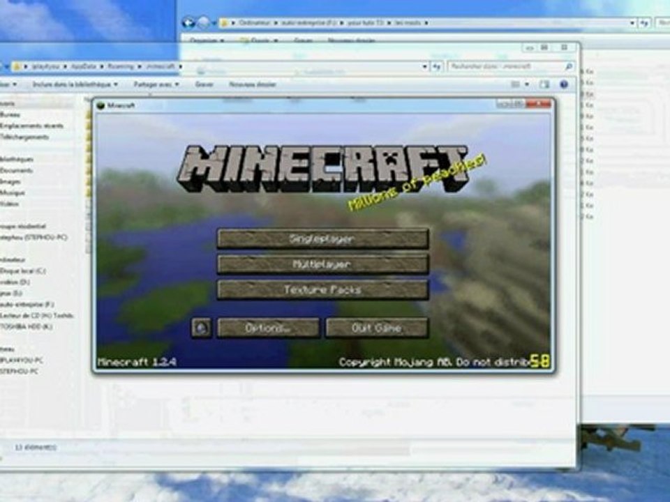 Minecraft Hardcore : Tuto Tome 3 Save + mods