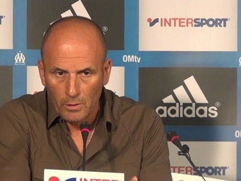 OM - Elie Baup et la suspension de Joe Barton