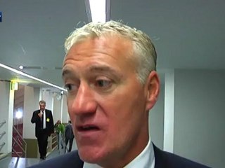 Réaction de Didier Deschamps après Finlande - France