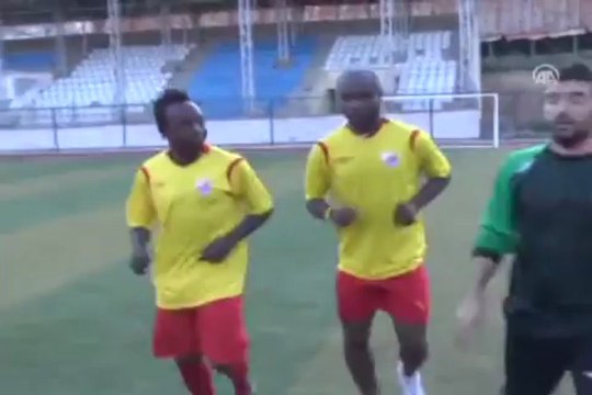 Hakkari'de iki Afrikalı