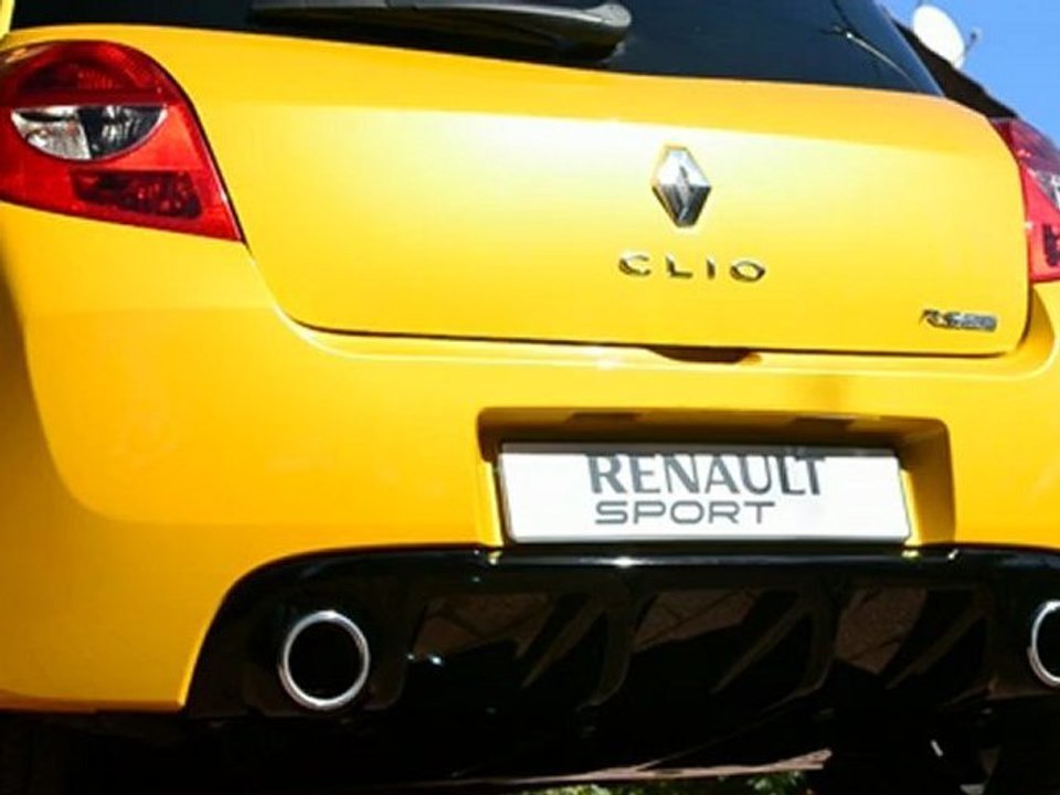 Clio 3RS² Cup - Ligne Ktec racing cata d'origine