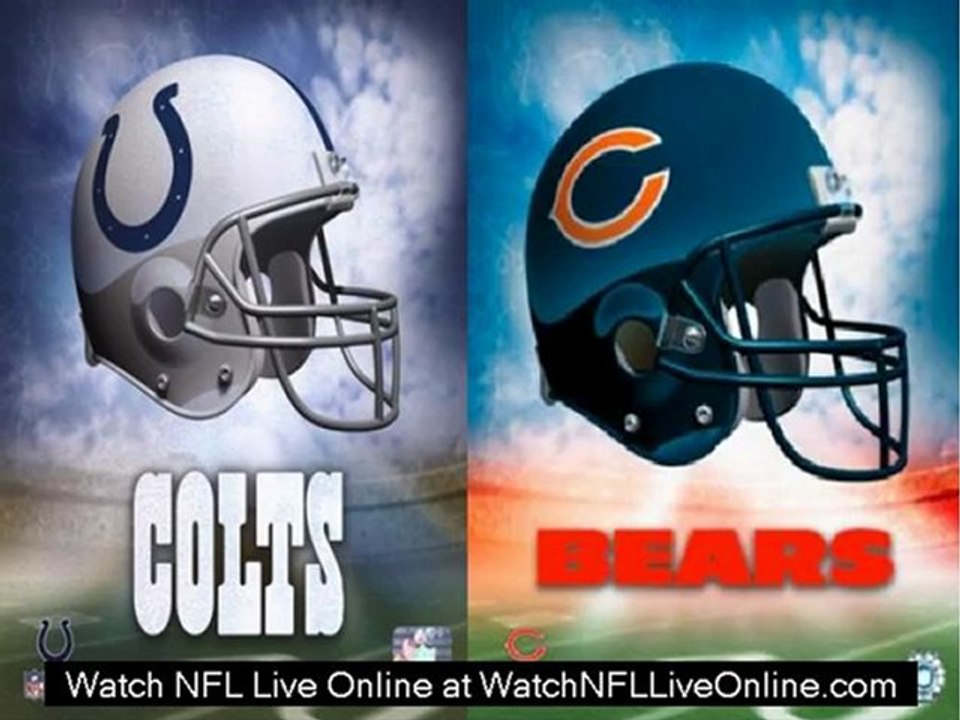 watch nfl 2012 Indianapolis Colts vs Chicago Bears live streaming