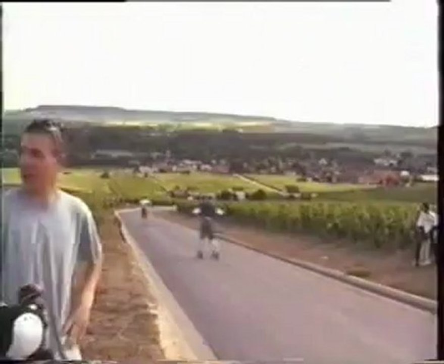 Descente roller avec l'AS Team Reims à Mutigny