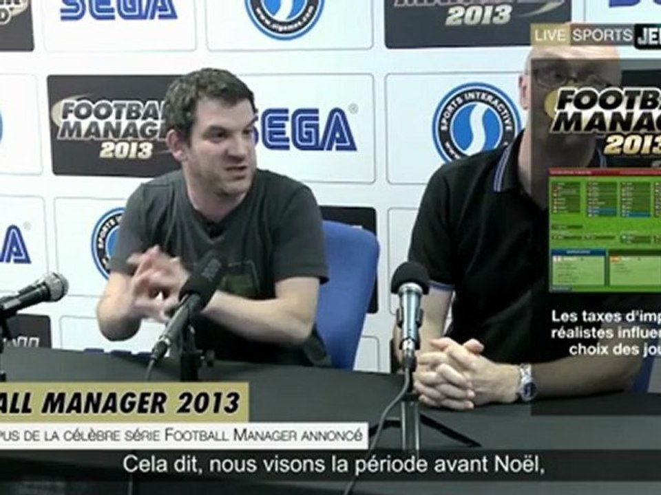 Football Manager 2013 : Présentation du jeu