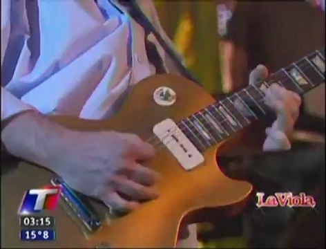 Charly Garcia - Sueltate Rock and Roll con David Lebon - Luna Park 2012 (La Viola)