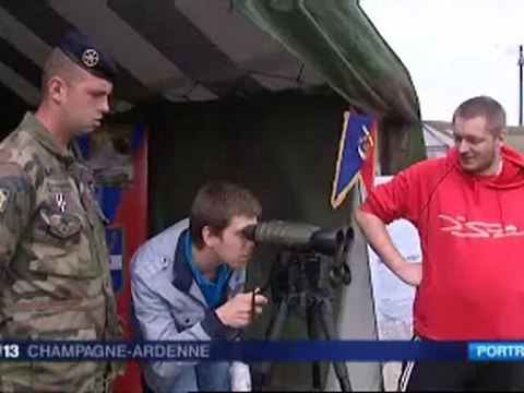 Le Général Bruno Guibert à la Foire de Châlons