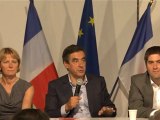 François Fillon répond aux questions des élus et militants de l'Orne