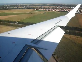 Atterissage CRJ 1000 Brit Air à Strasbourg