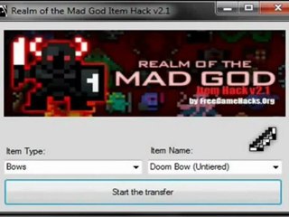 Realm of the mad God Item Hack % FREE Download % September 2012 Update