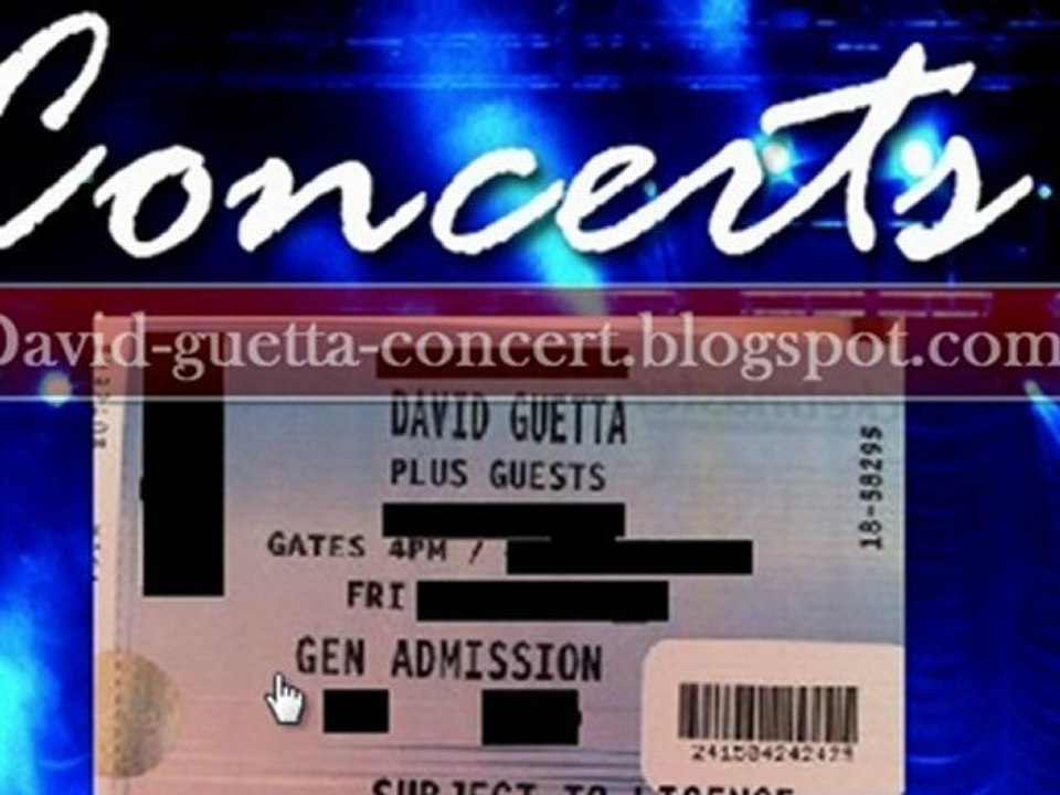 David guetta alphabeat official video hd - Concert Tickets !