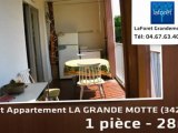 Vente - appartement - LA GRANDE MOTTE (34280)  - 28m²