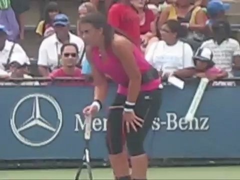 Marion Bartoli (practice US Open)