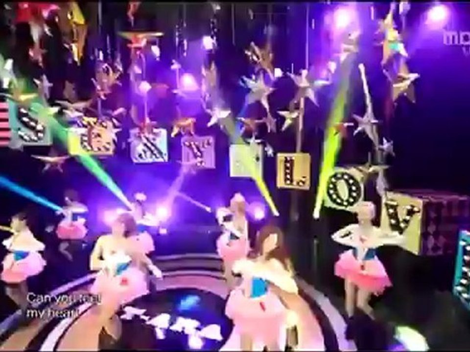 T ara sexy love  (live  Musik core )