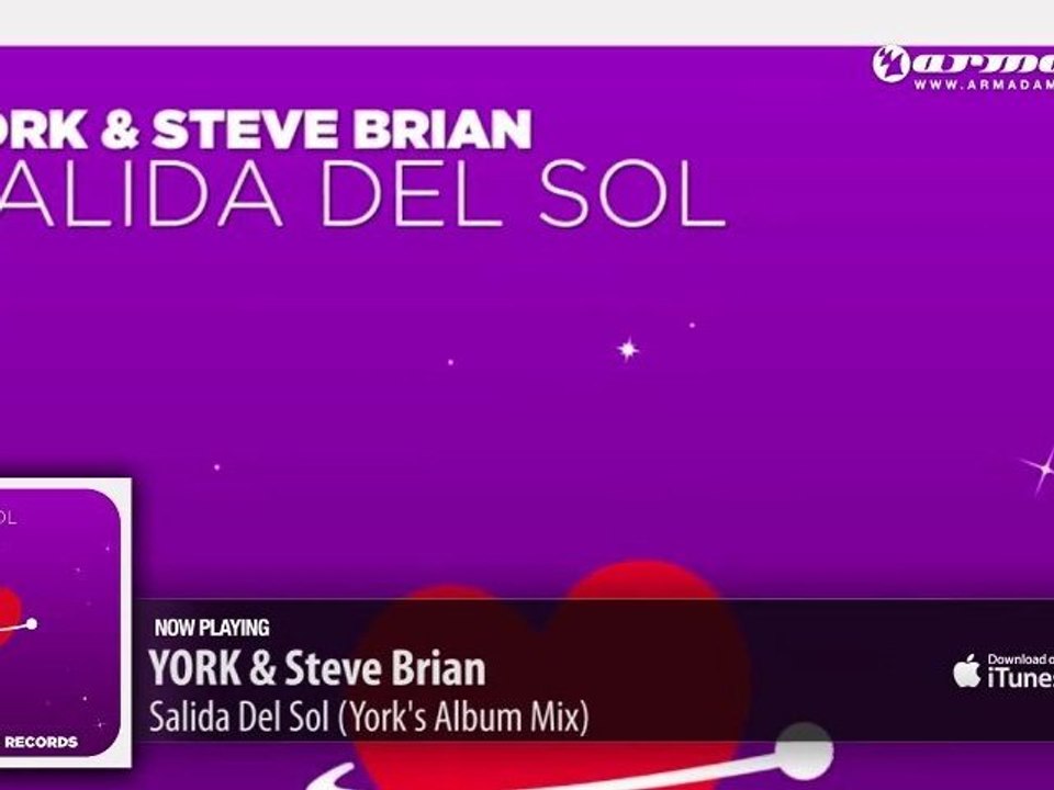 York & Steve Brian - Salida Del Sol (York's Album Mix)