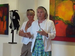 Vernissage Eva Demarelatrous Galerie sur cour