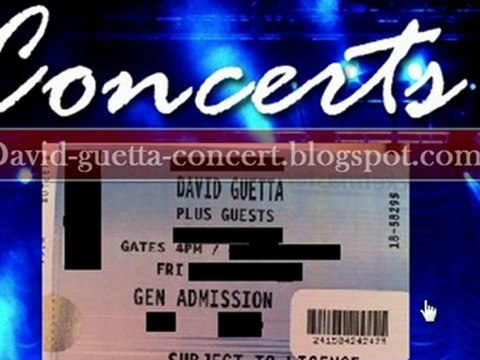 David guetta memories instrumental - Free Concert Tickets !