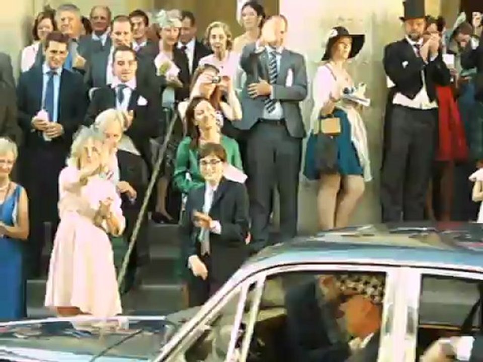 Un grand mariage franco-écossais : les félicitations aux mariés