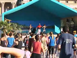 Entraînement pour la "Parisienne" (course à pied féminine)