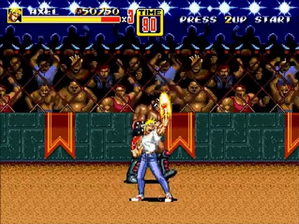 street of rage 2 stage 4 ( LEVEL NORMALE )