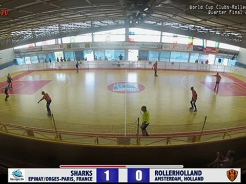QF2 Paris vs Amsterdam (1st Half) - WORLD CUP ROLLERSOCCER 2012