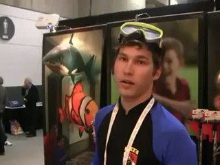 Air Swimmers at trade show