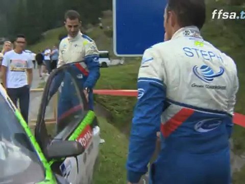 Stéphane Sarrazin au sommet du Championnat de France des Rallyes