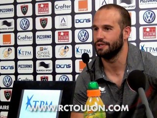Après-match Toulon - UBB