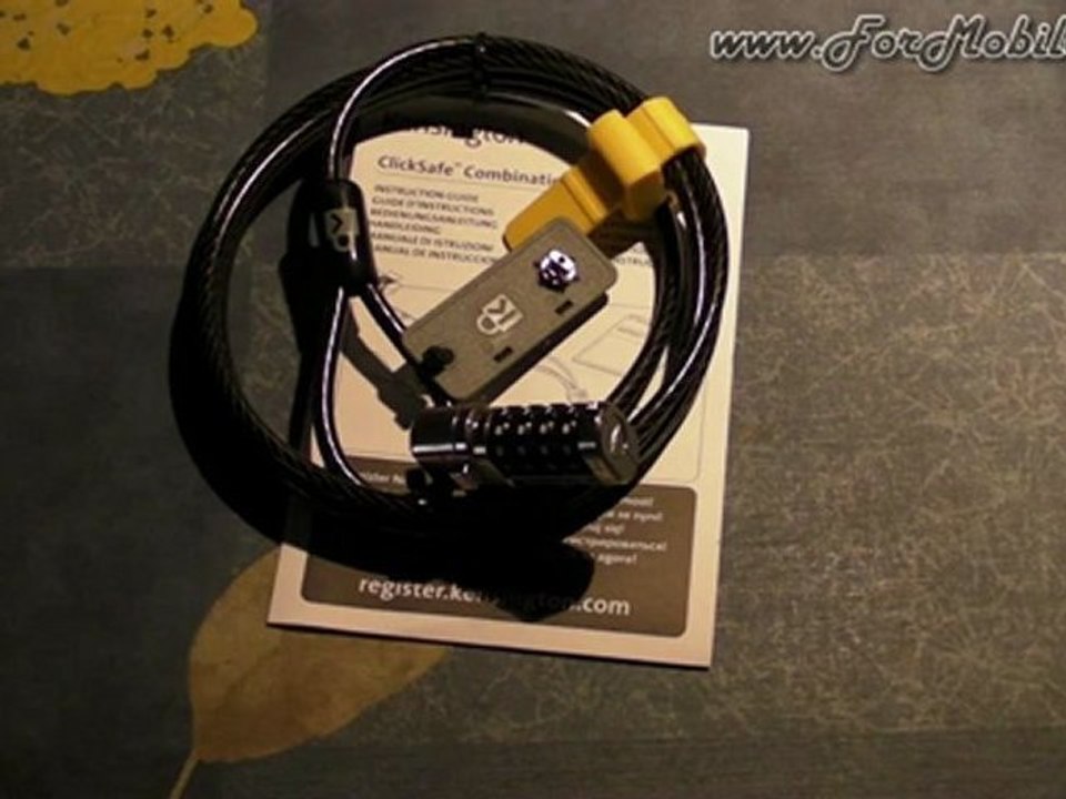 Unboxing di Kensington ClickSafe Combination Laptop Lock - esclusiva mondiale !