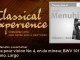 Yehudi Menuhin plays Bach : Sonata pour violon No. 4, en do mineur, BWV 1017 : Siciliano. Largo