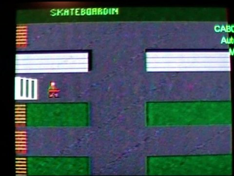 First Level - Test - Skate Boardin' - Atari 2600