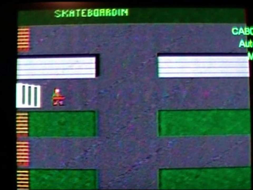First Level - Test - Skate Boardin' - Atari 2600