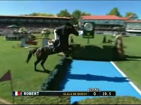 Calgary 2012/09/08 Olala de Buissy & Olivier Robert - Coupe des Nations 1,60 M Jumping