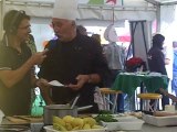 Cuisine en direct de la foire de Lessay avec France Bleu Cotentin