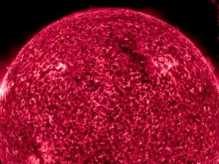 Activité solaire le 19 avril 2010