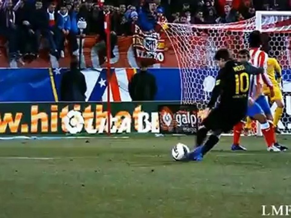 Meilleurs coups-francs de Messi (au 08.09.2012)