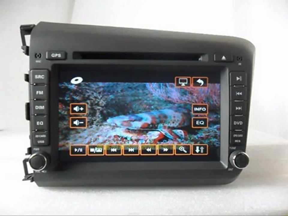 Honda Civic 2012 DVD плееры, Honda Civic 2012 Универсальные DVD плееры